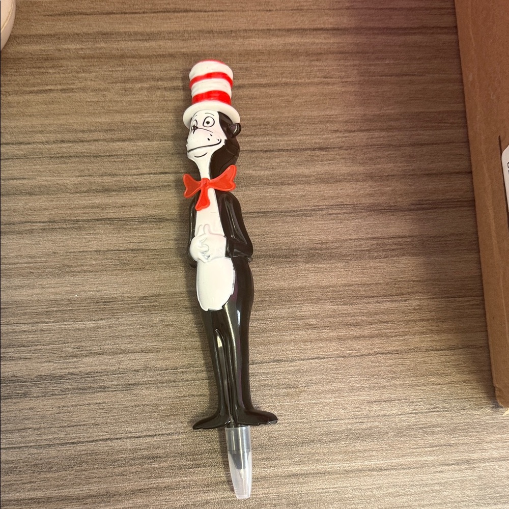 Dr. Seuss Cat in the Hat Pen - Red, White, Black